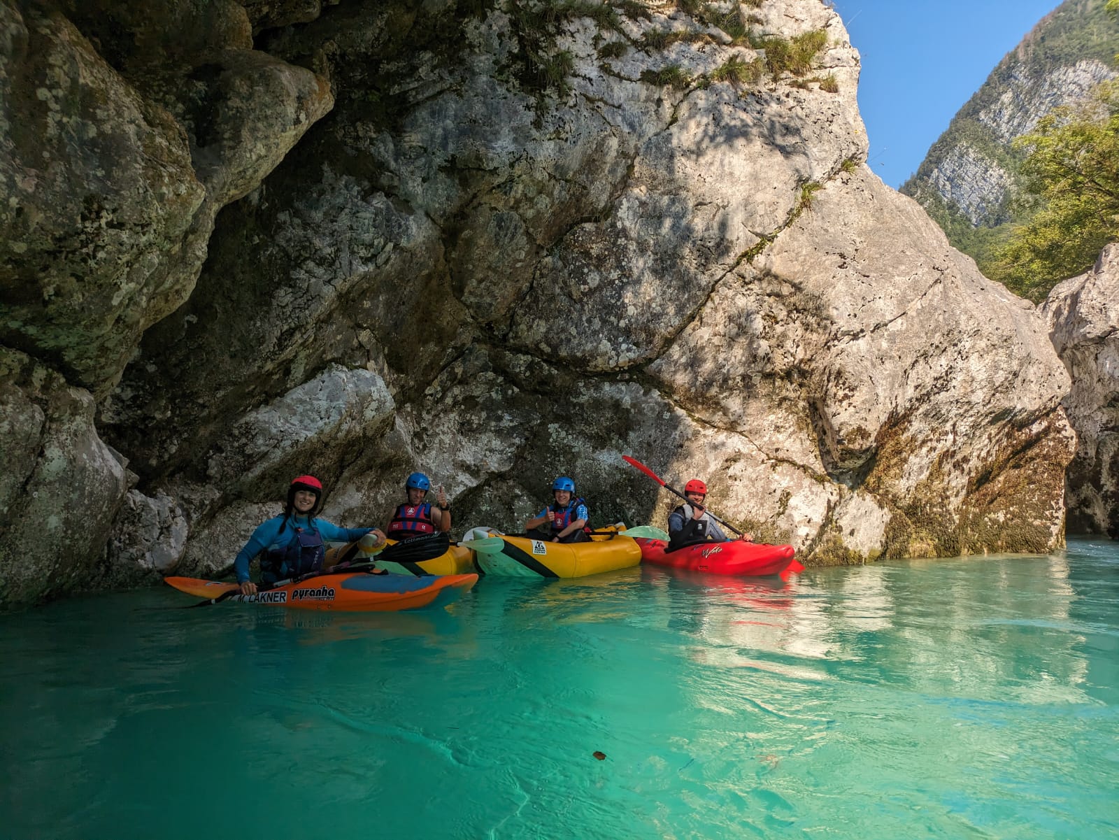 Soča Valley kayaking in Bovec