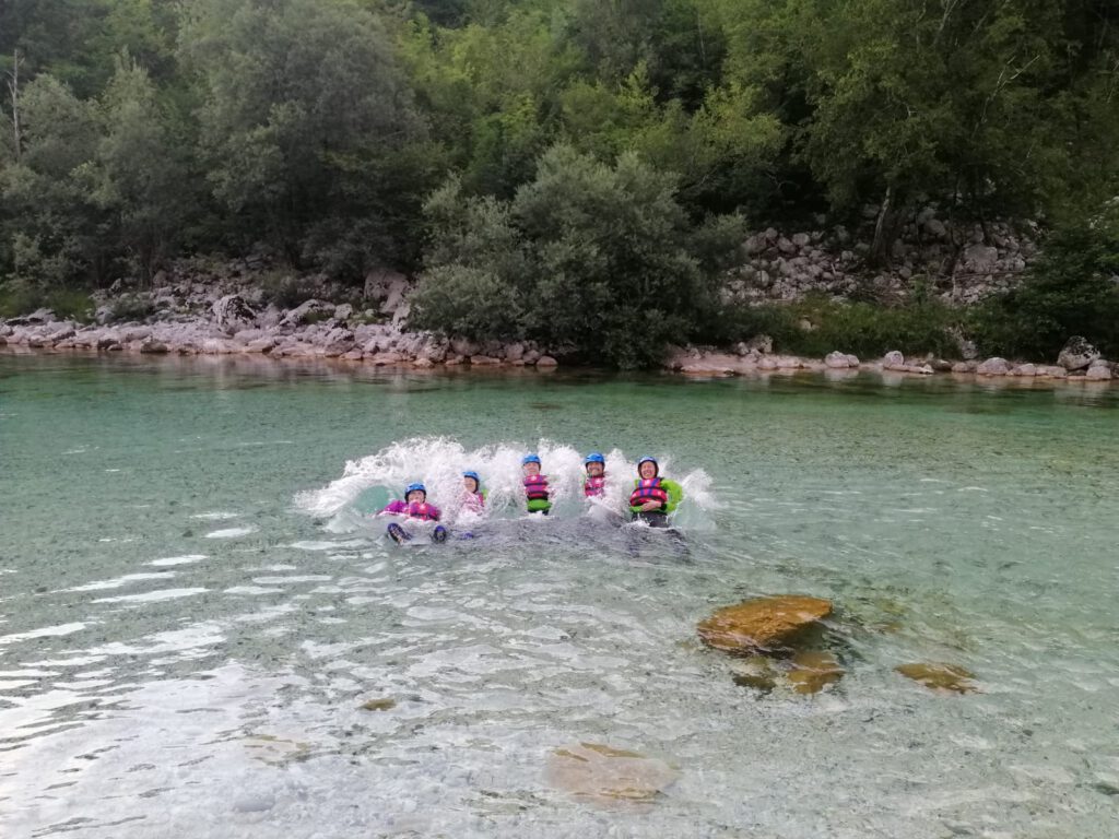 canyoning bovec Soca valley